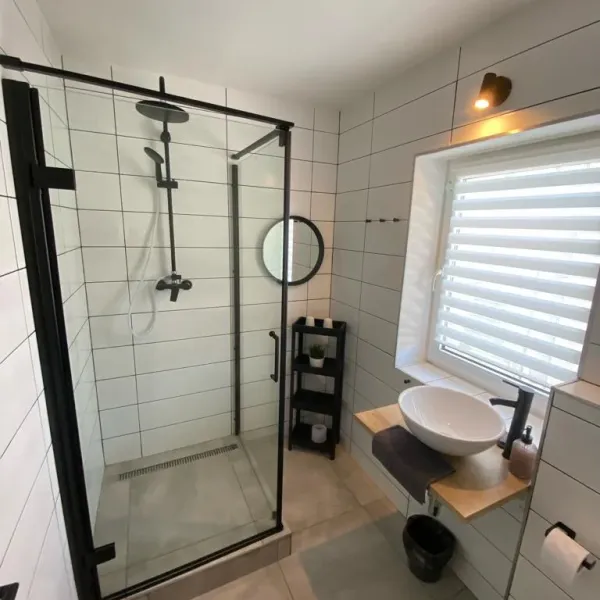 Badezimmer mit Toilette